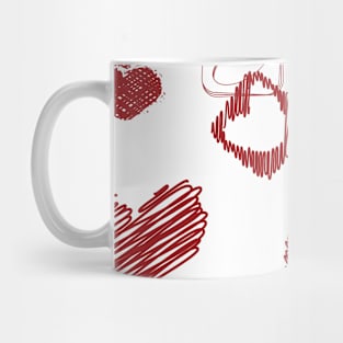 Valentines Day Pattern Mug